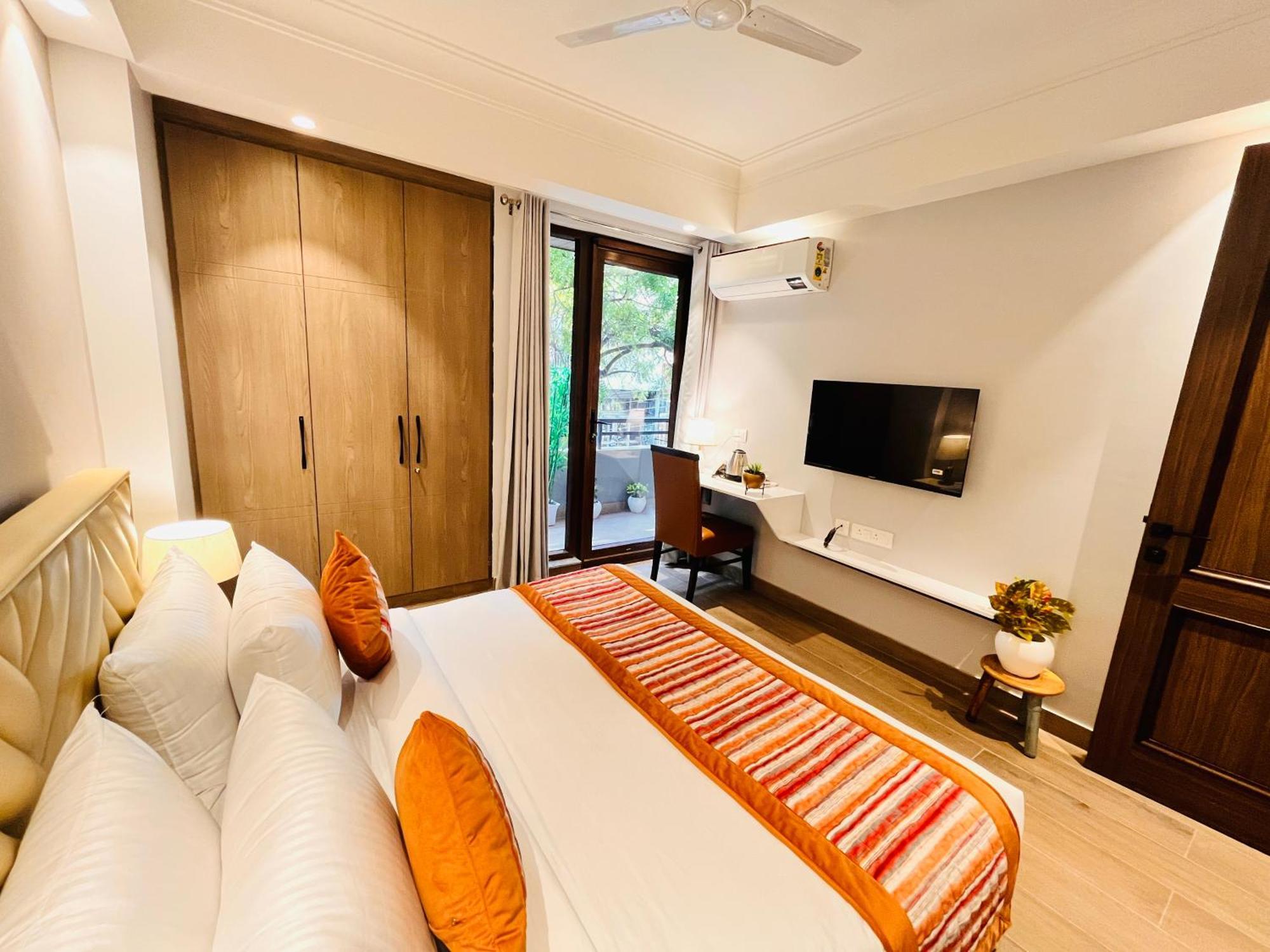 Hotel Gianmala Residency South Extension Near Aiims Delhi Nova Deli Exterior foto